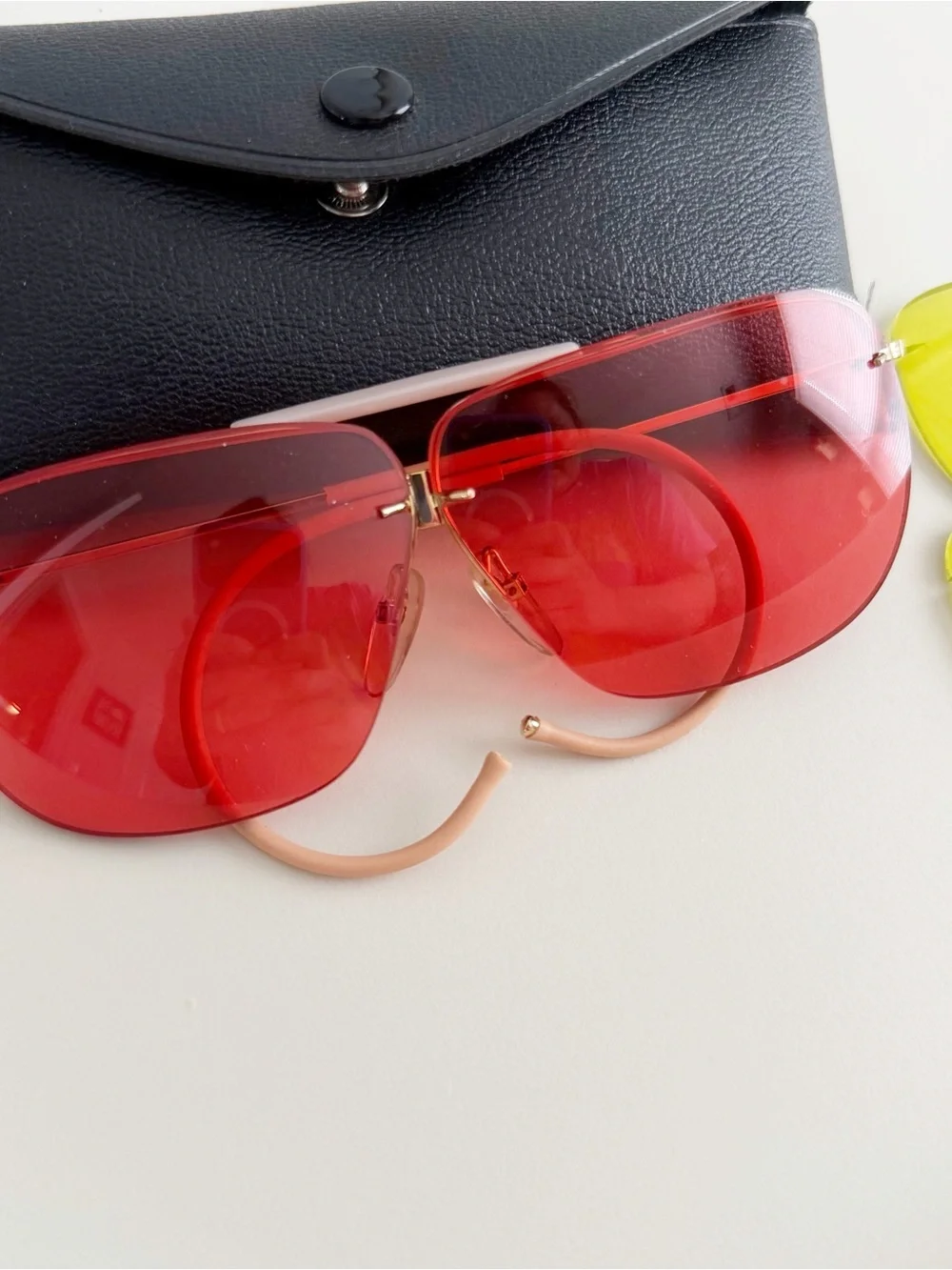 Decot vintage rimless designer sunglasses